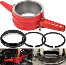 7040 Piston Ring Compressor Tool+Adapter+Anti-Polishing Ring For Cummins ISX/QSX