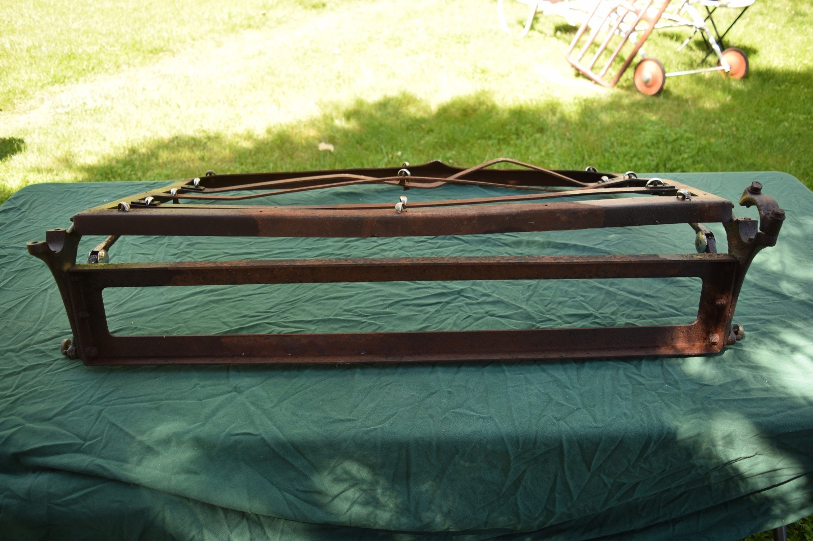 Antique Packard Luggage Rack eBay