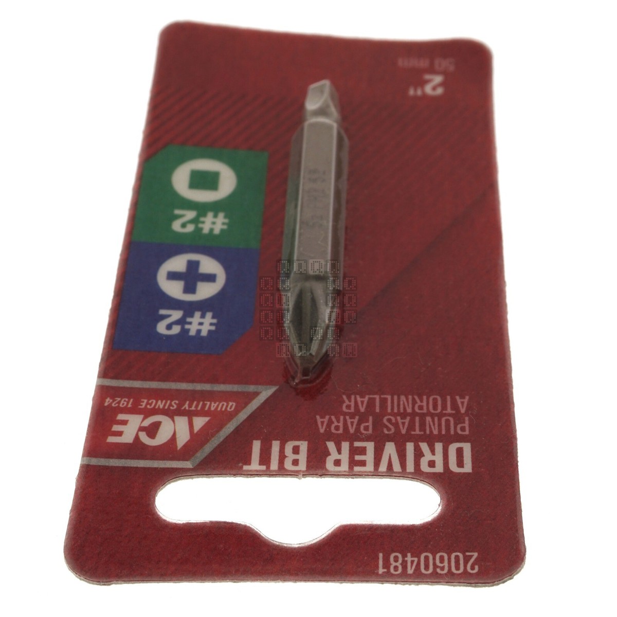 ACE Hardware 2060481 #2 Phillips PH2 / #2 Square Double Ended