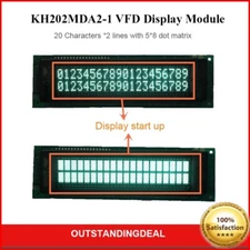 20X2 40 Dot matrix VFD Display Module Display For FUTABA M202MD15FA M202MD15AJ #
