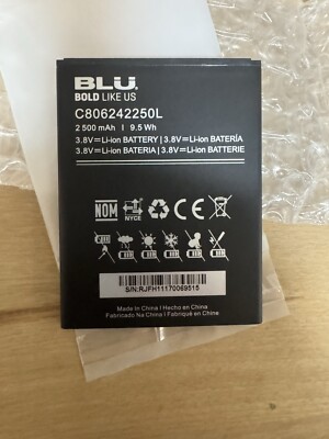 Blu R2 Battery C806242250L NEW Original 2500mAh Battery For BLU Studio J8 LTE S0350WW ...