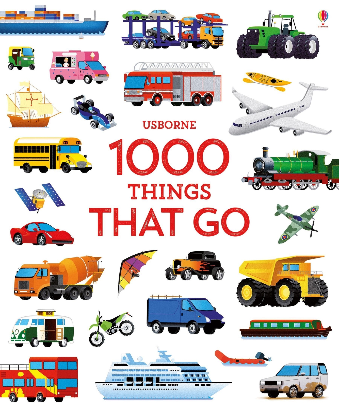 Thumbnail - 1000 Things That Go Sam Taplin Buch 34 S. Englisch 2018 Usborne