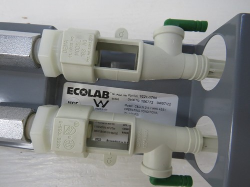 New Ecolab 2 Valve High Pressure Hose Assembly 9221-1790 - Picture 2 of 7