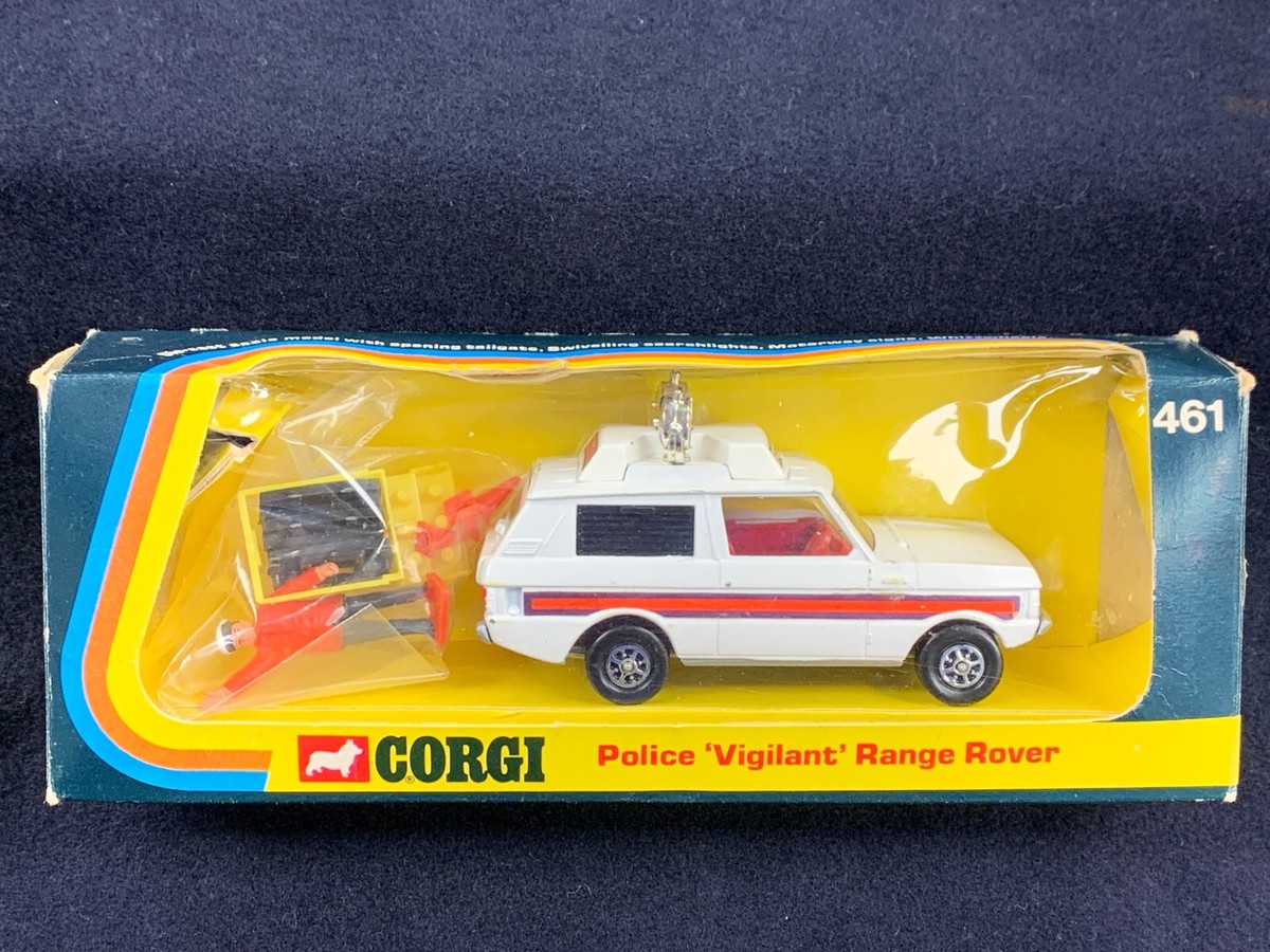 CORGI TOYS 461 POLICE VIGILANT RANGE ROVER WITH POLICE MAN