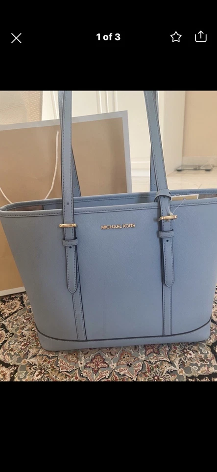 Michael Kors Jet Set Damen Tasche - Vanilla, Foto 2 von 2