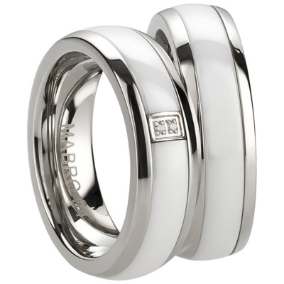 Ring Freundschaftsringe Partnerringe Verlobungsringe Edelstahl Ceramic + Gravur