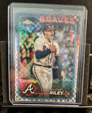 Austin Riley 2024 Topps Chrome X-Fractor #84 - Atlanta Braves