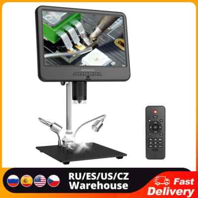 Digital Microscope 12Million Pixels Touching Screen 260X Magnification Soldering