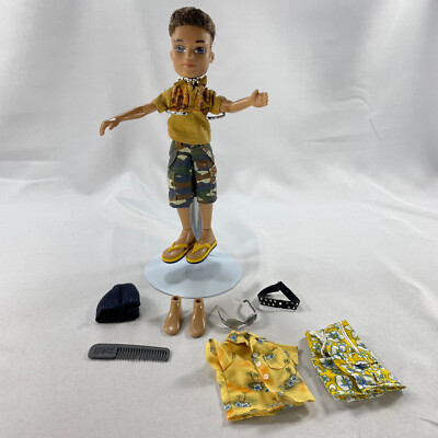 Sun Kissed Summer Dylan 2003 Bratz Boyz Doll w Clothes & Accessories mga boys