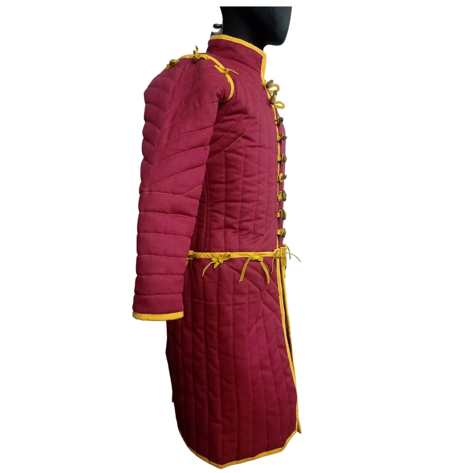 Medieval Fantasy Jacket Cosplay Reenactment Apparel - LARP Reenactment Jacket fo - Image 4 of 4