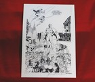 SUPERMAN PRINT CELEBRATING 400TH SIGNED JOKER CREATOR & ARTIST JERRY ROBINSON — photo 2