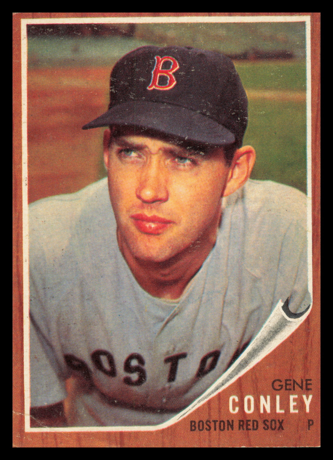 1962 Topps #187a Gene Conley Boston Red Sox