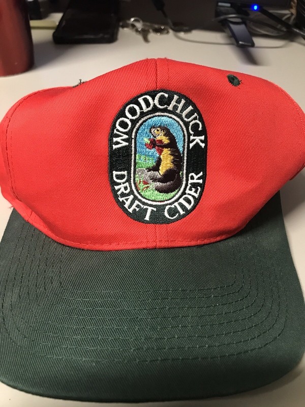 Woodchuck Draft Cider Hat - Vintage -Snapback Adjustable