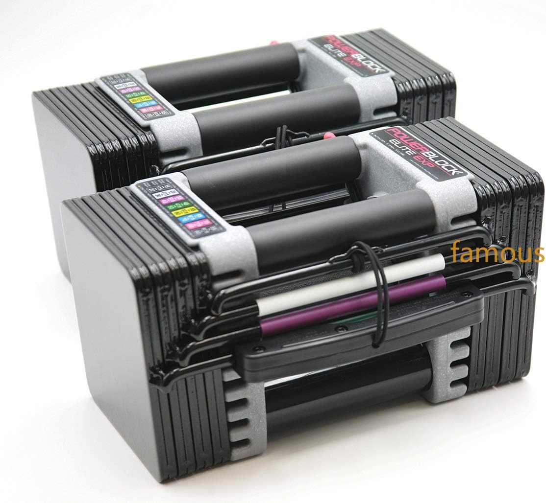 PowerBlock Elite EXP Adjustable Dumbbells, Sold in Pairs