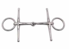 AMKA Knebeltrense Schenkeltrense Fulmer Trense Edelstahl massiv Stärke 15 mm 