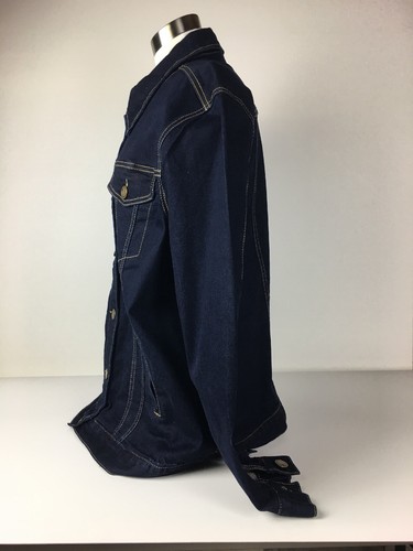 Womens Lane Bryant Dark Wash Denim Jacket NWOT 18 XL 1X - Picture 3 of 10