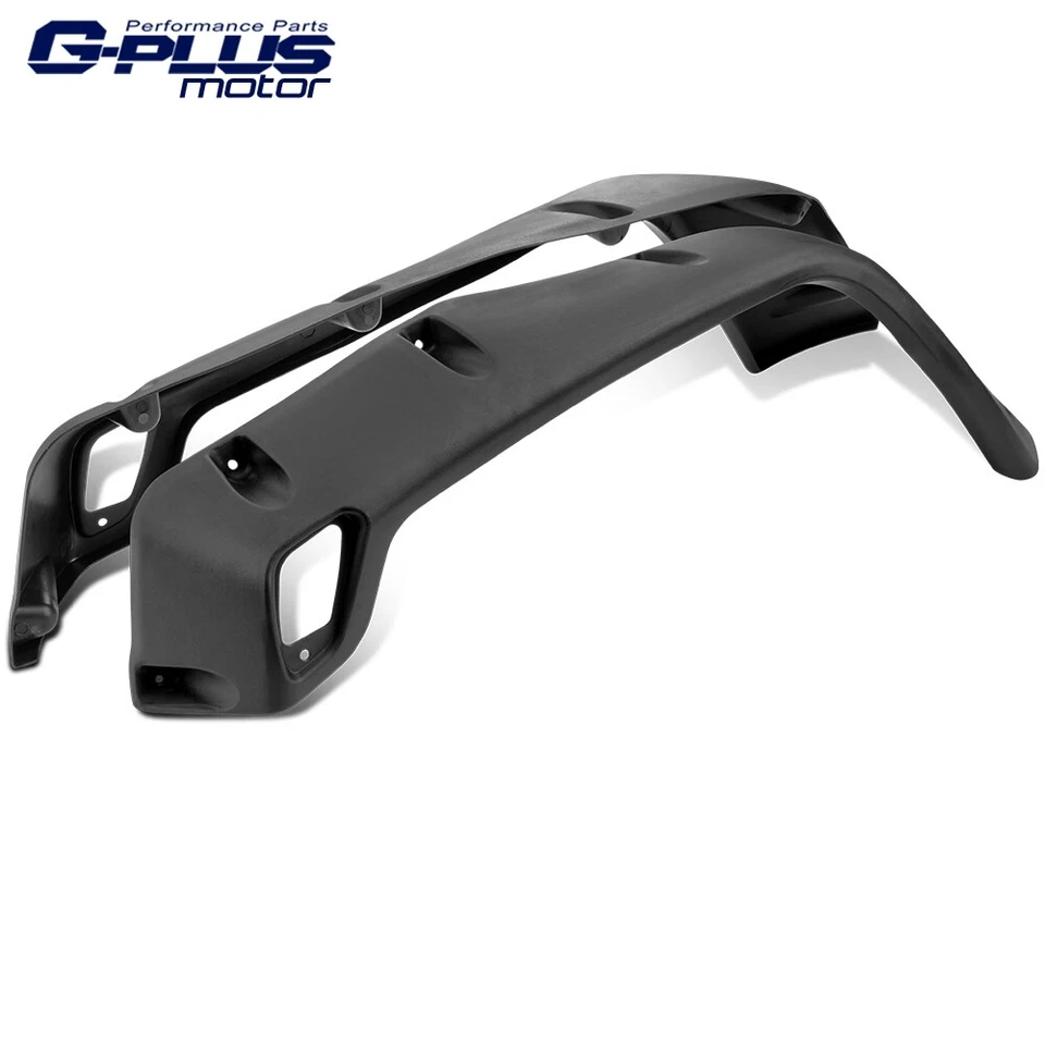 Extended Fender Flares Kit Fit For 97-06 Jeep Wrangler TJ 7" Wide Pocket Black Foto 2 de 4