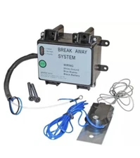 Break  Away Kit LED Indicator Battery Trailer Brake Lockup Switch Runaway