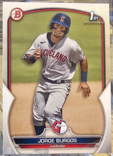 2023 Bowman Draft 1st Prospect Jorge Burgos #BP-98 Chicago Cubs