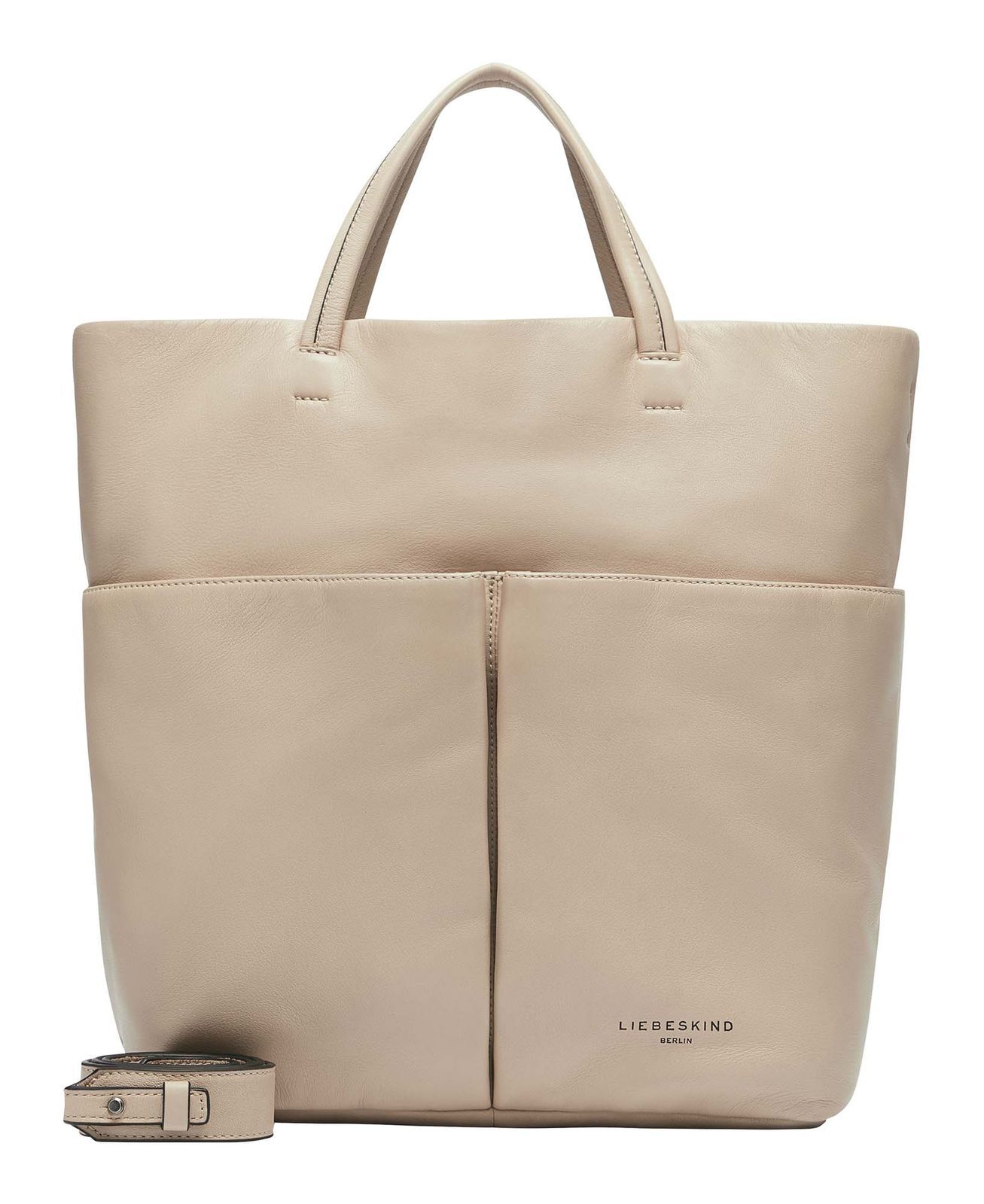 LIEBESKIND BERLIN Hera Sheep Natural Tote Bag L Sandcastle