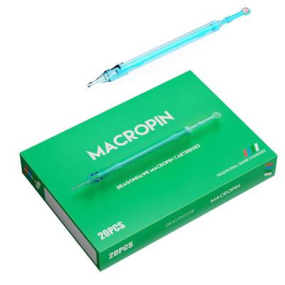 Dragonhawk Tattoo Macropin Cartridges 20Pcs Long Taper 1209RLLT