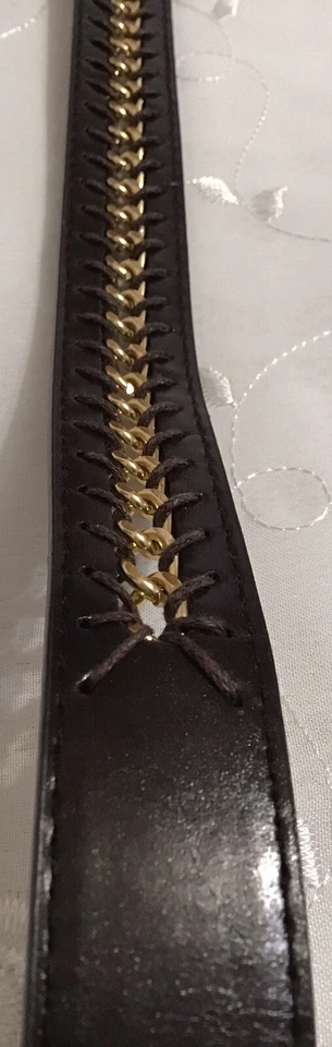 Betsey Johnson vintage, talla M, hecho en China, acento de cadena Foto 3 de 4