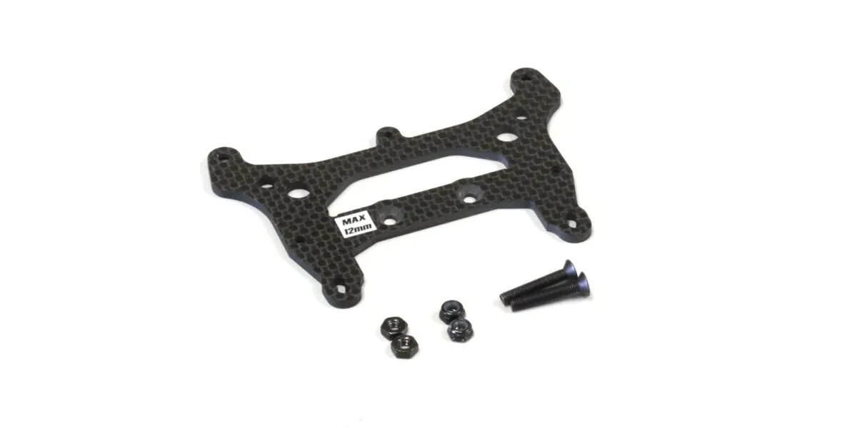 KYOSHO LEGENDARY SERIES, OPTIMA, JAVELIN, CARBON REAR SHOCK STAY, OTW109 B
