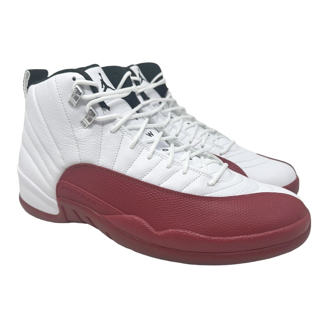 スニーカー Nike Air Jordan 12 Retro Cherry White CT8013-116 Air Jordan 12 Retro Cherry CT8013116 White/Black/Varsity Red