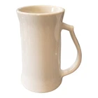 McCoy Pottery USA 6” White Ceramic Mug READ