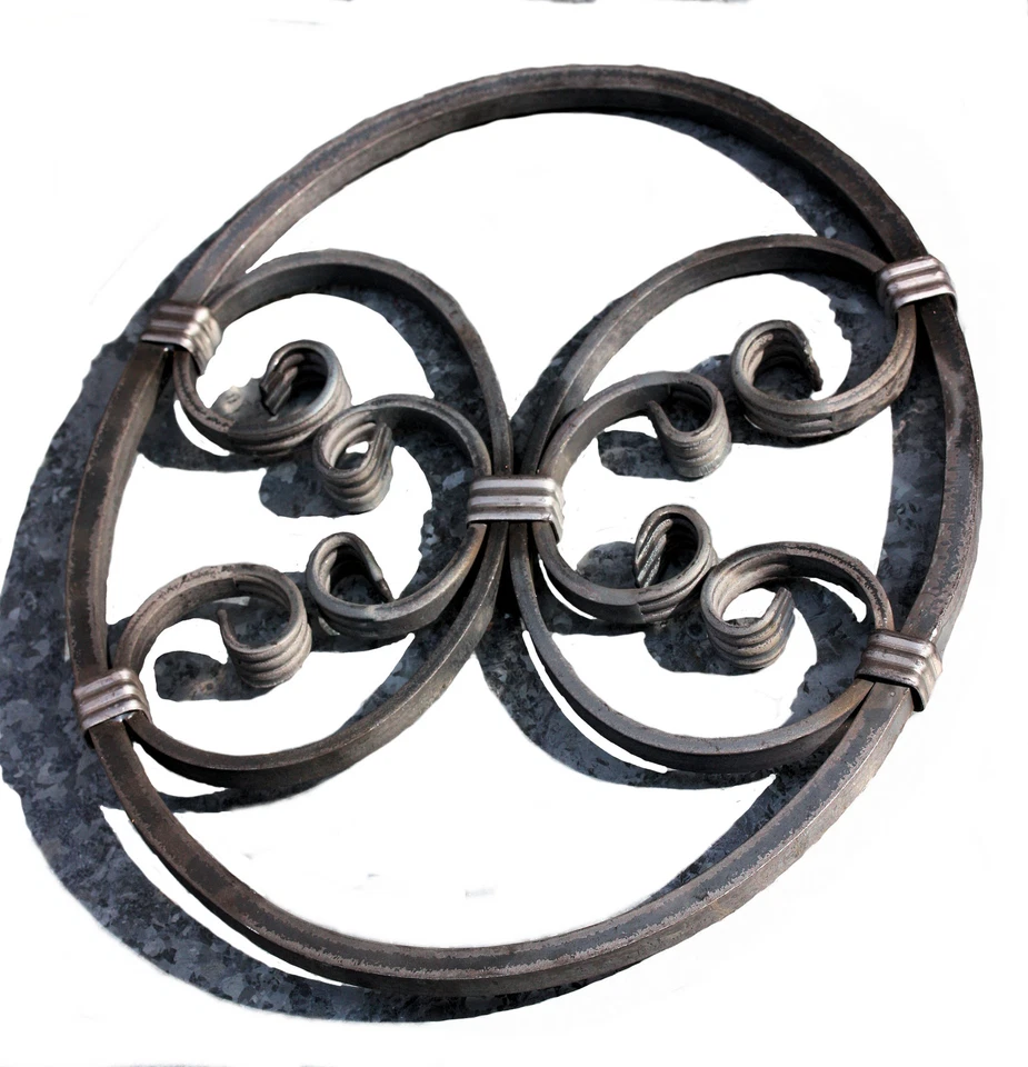 UHRIG Schmiedeeisen Ornament aus Stahl für Zaun, Geländer, Fenstergitter uvm. - Bild 2 von 4