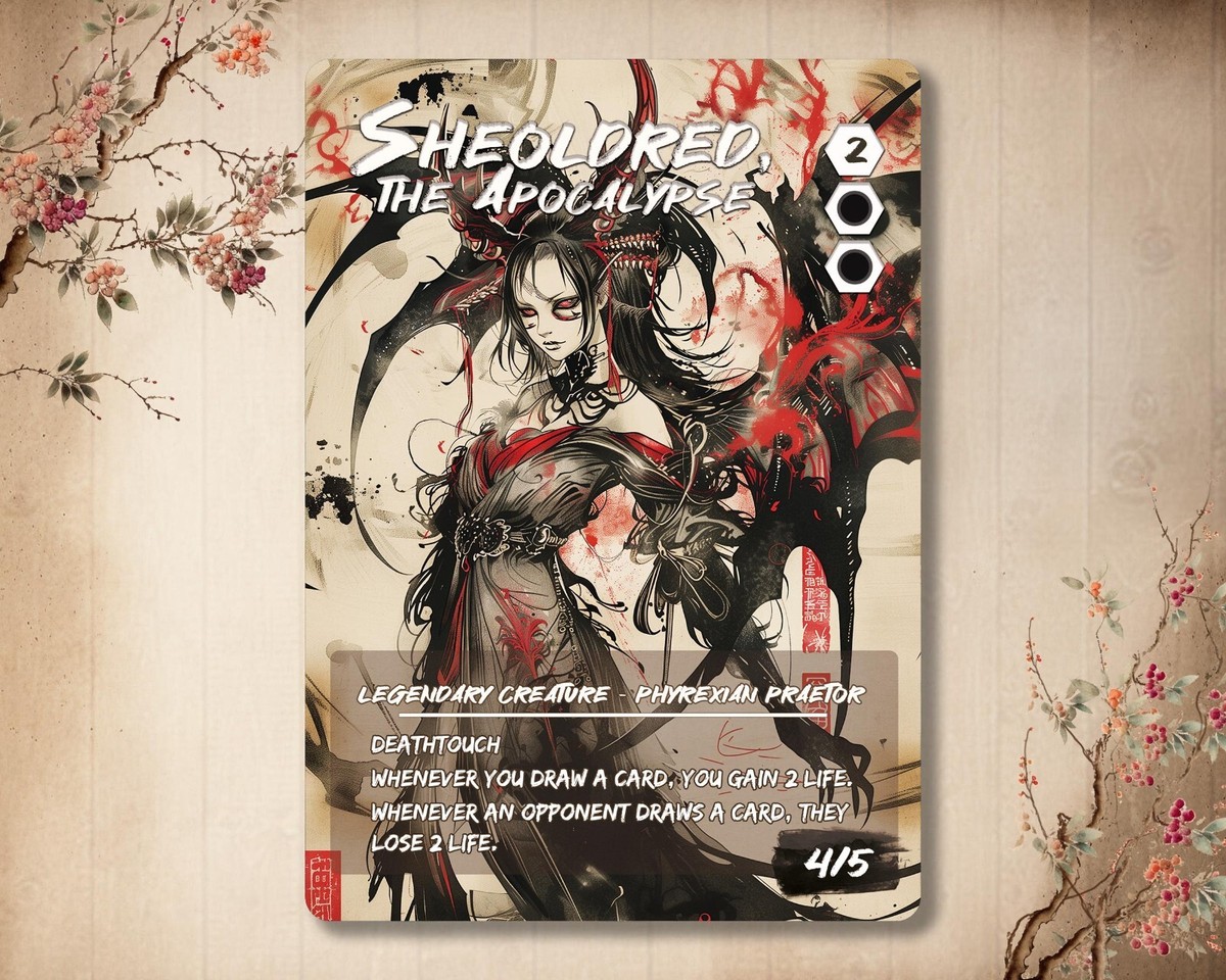 Sheoldred The Apocalypse - MTG Custom Card - Alter Magic: The