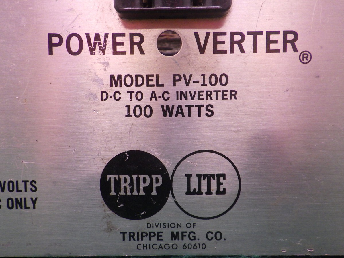 Tripp Lite PowerVerter Plus Inverter - Adaptador de Potencia e inversor