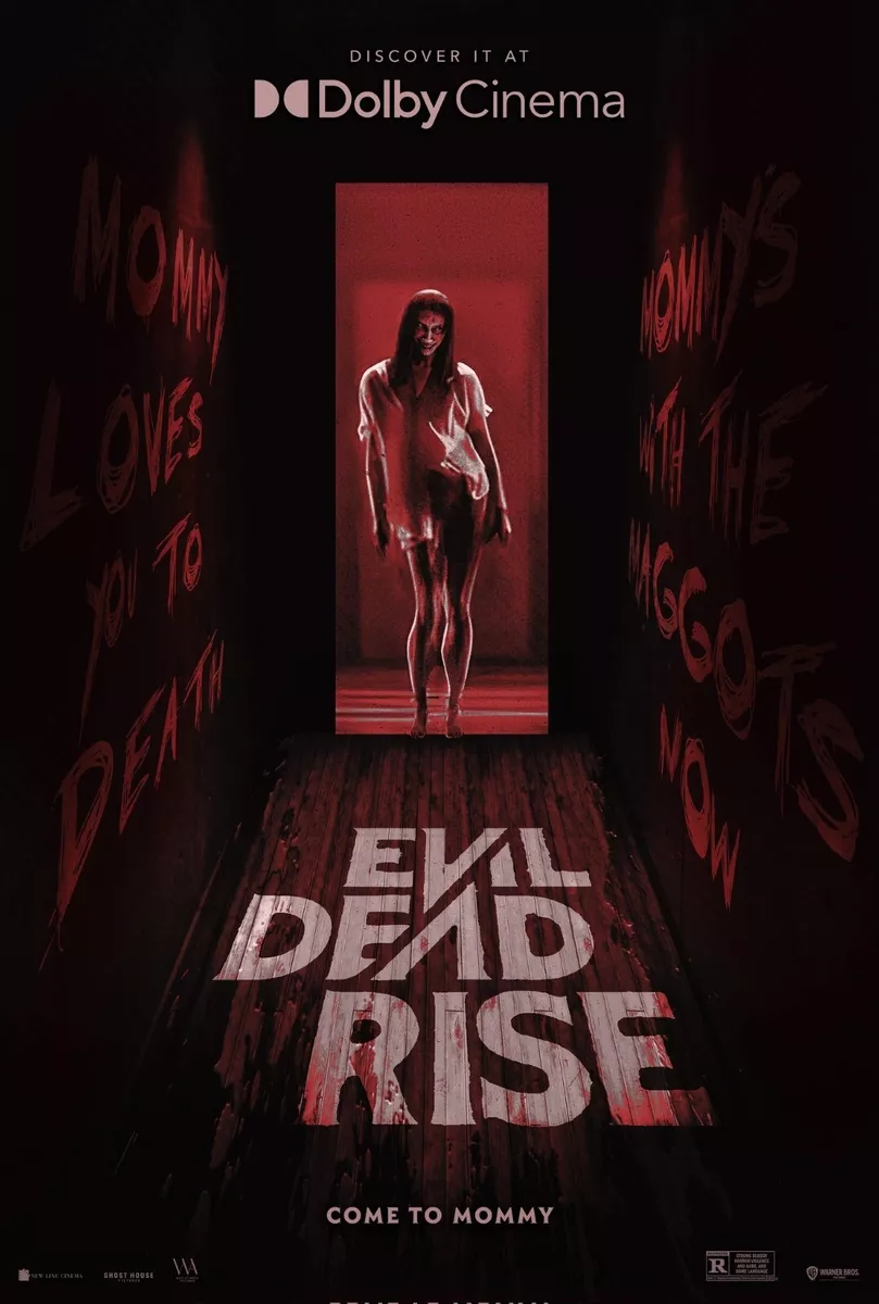 2023 Evil Dead Rise Movie Poster 11X17 Beth Ellie Danny Kassie