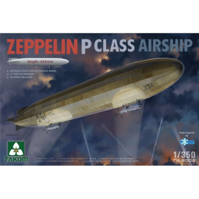 TAK6002 TAKOM 1/350 Zeppelin P Class Airship