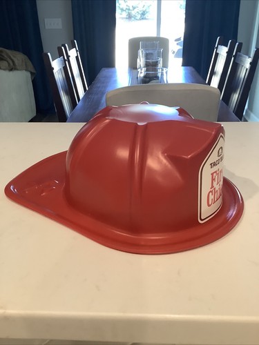 Vintage 90’s Taco Bell Fire Chief Hat Kids Souvenir - Picture 2 of 9