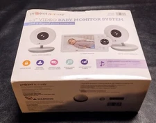 Open Box Project Nursery 4.3 Video Baby Monitor System w/ 2 Digital Zoom Cameras