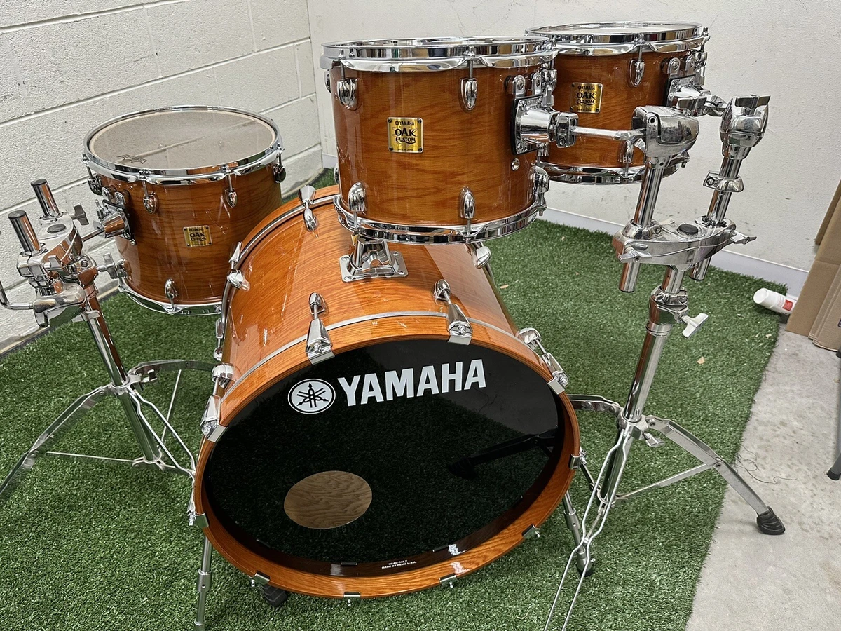 Yamaha Oak Custom York Honey Amber Lacquer 10 12 14 22k eBay