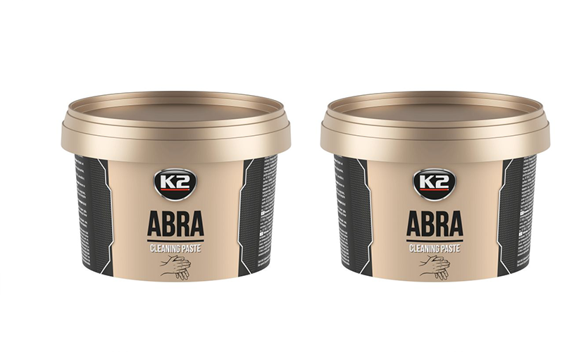 2 x K2 ABRA Pasta abrasiva per lavaggio a mano per meccanici di garage per...