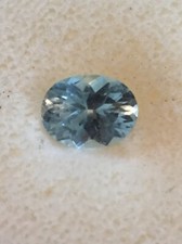 AAA Natural Blue Brazilian Aquamarine Oval Gemstone 1.80ct 9x7mm