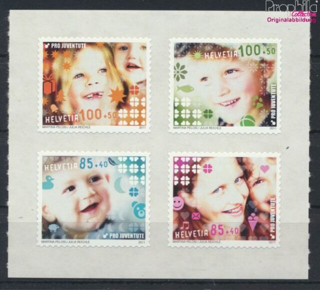 Briefmarken Schweiz 2011 Mi 2228-2231Fb Folienblatt postfrisch (9804727