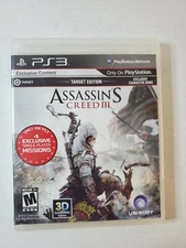 ASSASSIN'S CREED III PLAYSTATION 3 PS3 Free Fast Shipping 