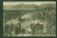 AVELENGO (BZ) PRESSO MERANO ALBERGO PENSIONE HUBERTUS   VIAGGIATA  ANNO 1928