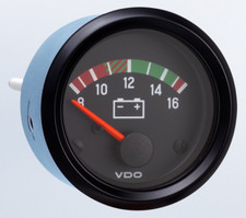 Vdo Cockpit Int. Voltmeter 12 Volt Genuine 332-932 332-041 Limited Qty In Stock