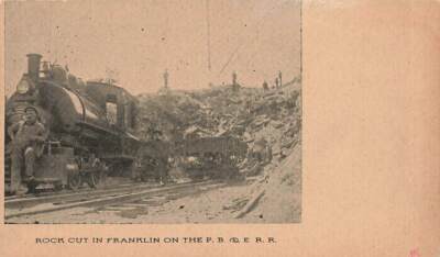 Heisler Loco Engine PB & E RR Pittsburgh Binghamton Erie Railroad P33