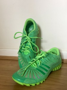 neon green trainers
