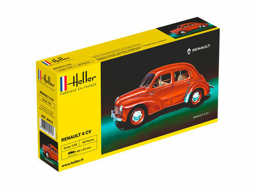 Heller - Renault 4cv - Maquette - 1/43 - Image 2