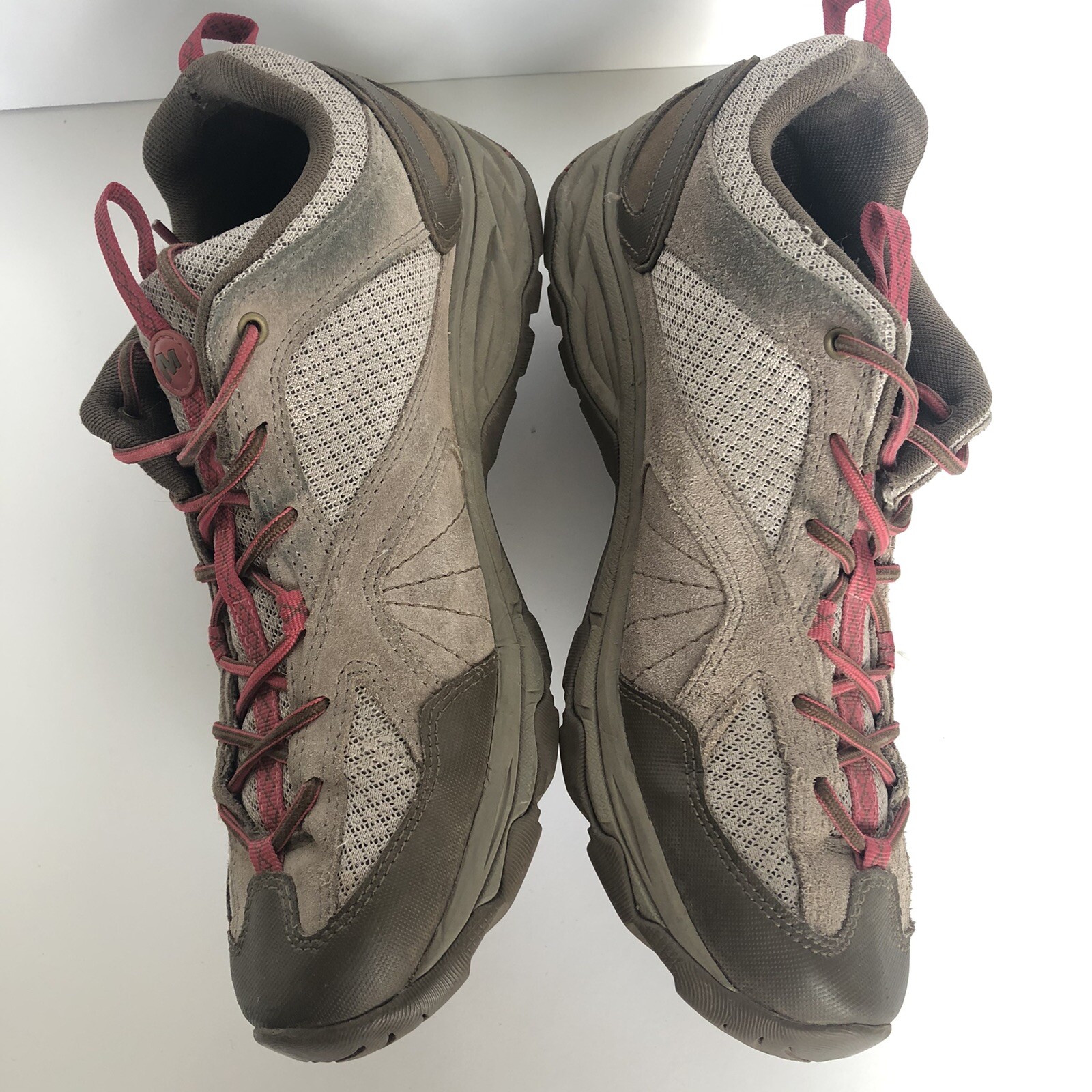 MERRELL Falcon scarpe da trekking donna rosso cachi J09498 taglia 9 5 comode