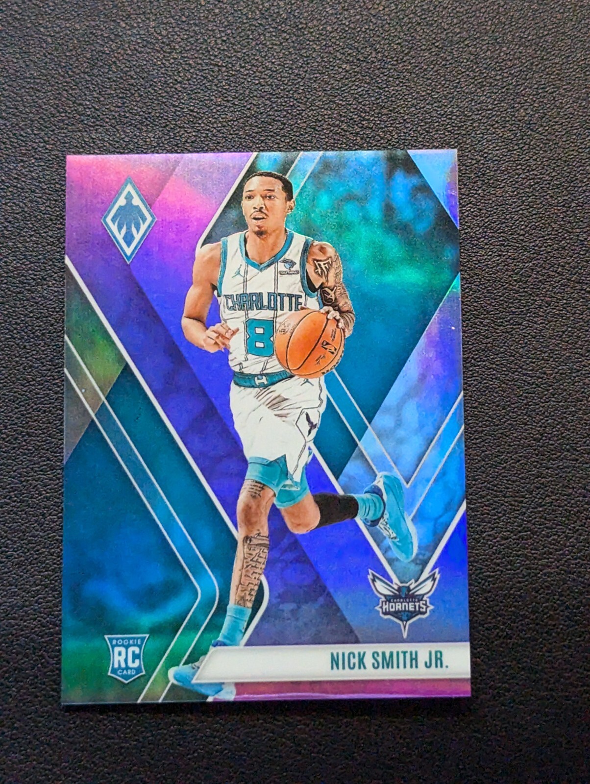2023-24 Panini Phoenix Nick Smith Jr. Purple /150 #255 Hornets