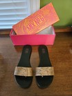 Mix No. 6 Millena Gold Slides NIB Size 10 — photo 8