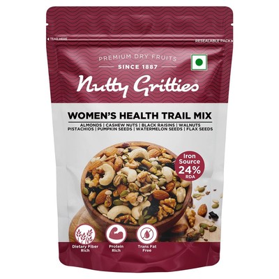 NUTTY GRITTIES Premium Damen Gesundheit Mix 200g Weltweit
